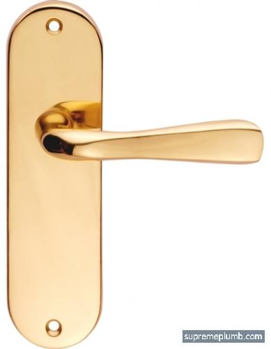 Venice Lever Latch Polished Brass